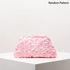 Womens Sequin Clutch Bag