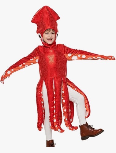 Octopus squid costume - squid,