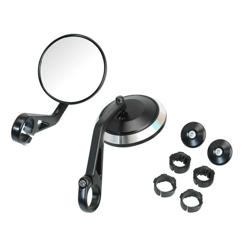 Motorcycle bar end - end, rearview