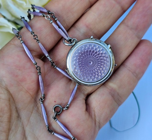 Antique 935 silver purple - 935,