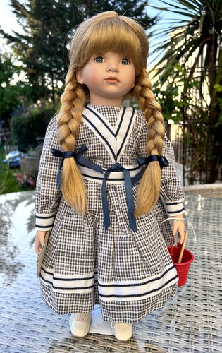 Alberon vintage porcelain doll - alberon,