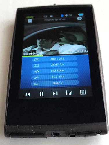 Cowon iaudio 8gb - s9, portable