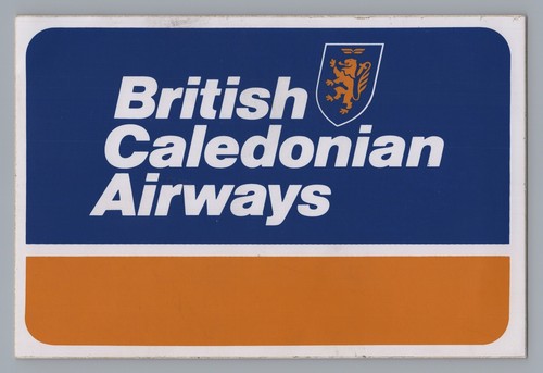 British caledonian airline - caledonian,