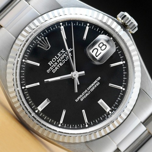 Rolex mens datejust - 1601, 18k