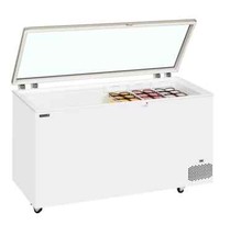 HINGED GLASS LIFT UP LID