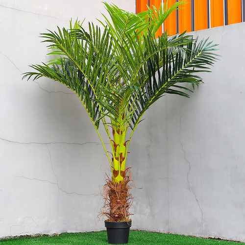 Artificial palm tree potted - artificial,