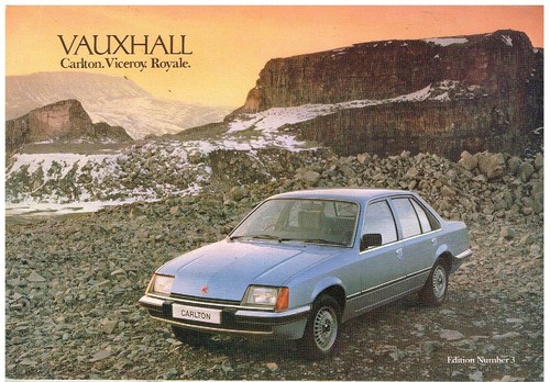 Vauxhall carlton mk1 - vauxhall, viceroy