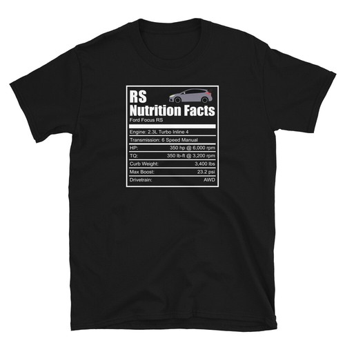 Ford focus shirt nutrition - ford,