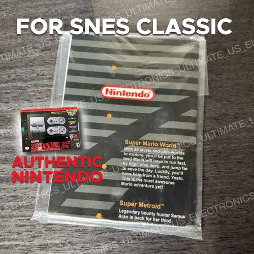Authentic super nintendo - nintendo, snes