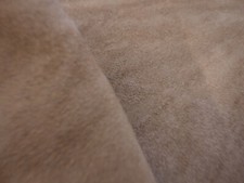 Dark tan brown thick suede 1.1mm 8.5" x 7" TN337