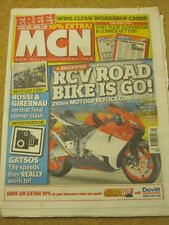 MCN - MOTORCYCLE NEWS - RCV ROAD BIKE IS GO - 13 April 2005