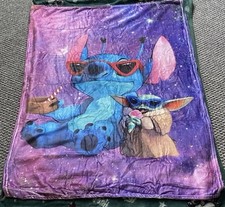 Baby Yoda & Stitch Fleece