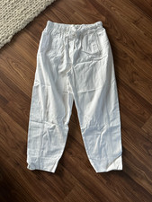 Zara White Pull On Cotton