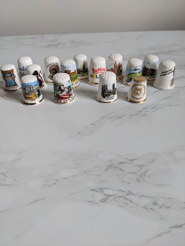 Ceramic thimbles places - thimbles, of