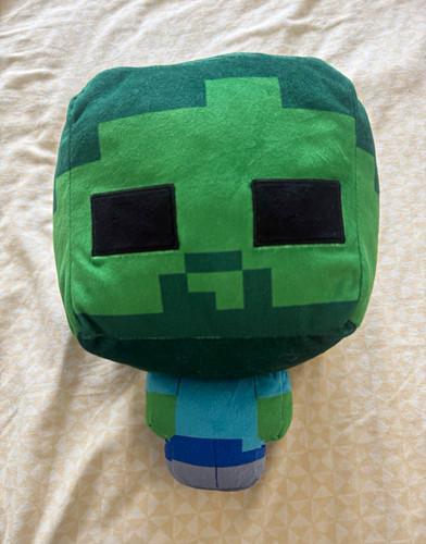 Minecraft zombie plush - minecraft,