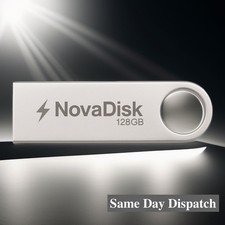 NovaDisk 128GB Metal USB Flash