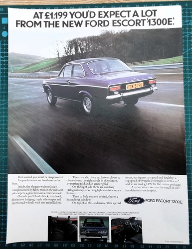 Ford escort 1300e mega - escort,