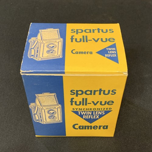 Spartus full vue tlr twin - twin, lens