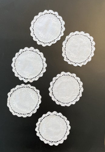 Vintage six whit hand - -,