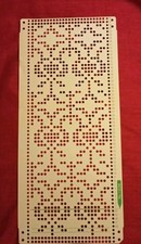A Punchcard From The Toyota