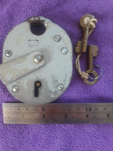 Vintage chubb security - vintage, padlock
