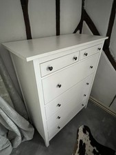 IKEA Hemnes - Chest of 6 Drawers - White - 108 x 131 cm - Collection Only