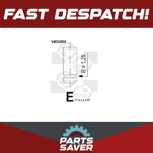 Exhaust valve v801004 bga - exhaust,