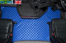 ECO LEATHER FLOOR MAT - BLUE
