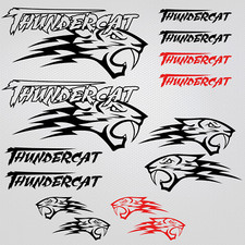 Thundercat sticker quad
