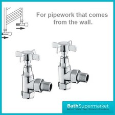 Traditional Chrome Angled or