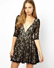 Jarlo Lace Mini Skater Dress