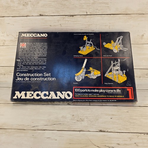 Vintage meccano construction - vintage,