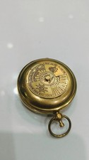Antique Vintage Brass Pocket