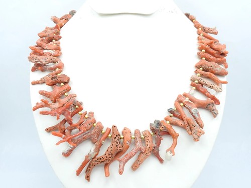 Natural red italian coral - italian,