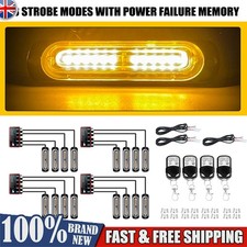 4x 12LED Amber Recovery Strobe