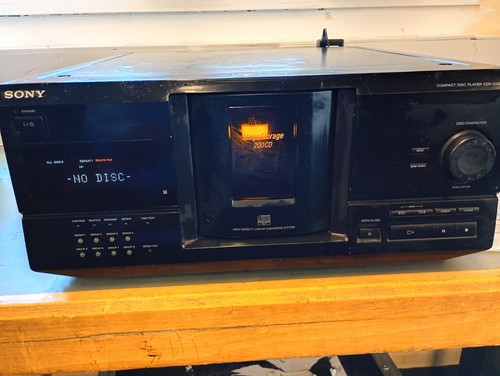 Sony mega storage 200cd - sony,