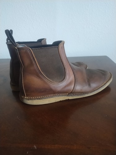 Red wing chelsea - red,