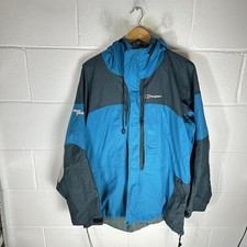 Vintage Berghaus Jacket Mens Extra Large Blue Mera Peak Gore Tex XCR Oasis Hike
