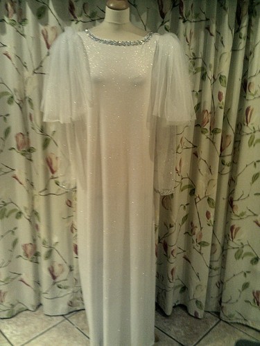 Deluxe drag queen - deluxe, white/silver