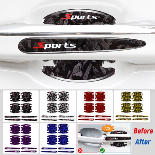8pcs sports car door handle - sports,