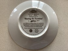 Train Plate- Memories in