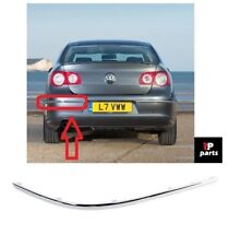 FOR VW PASSAT B6 2006 - 2010 REAR BUMPER CHROME MOLDING STRIP TRIM LEFT N/S