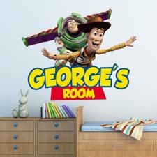 TOY STORY HOLE IN WALL STICKER