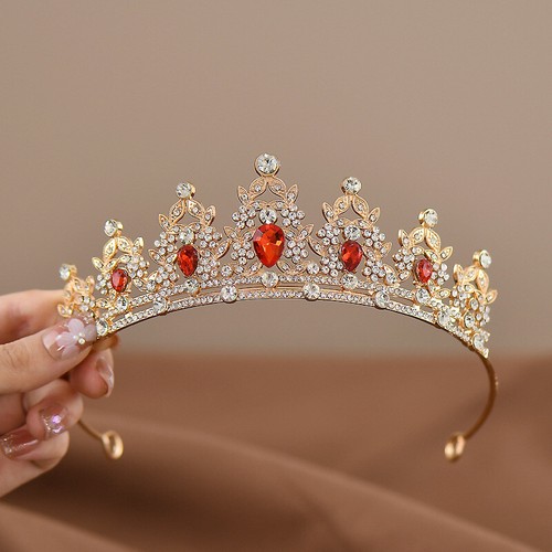 Kids princess crown crystal - crown,