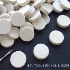 25mm felt buffing wheel - 25mm,