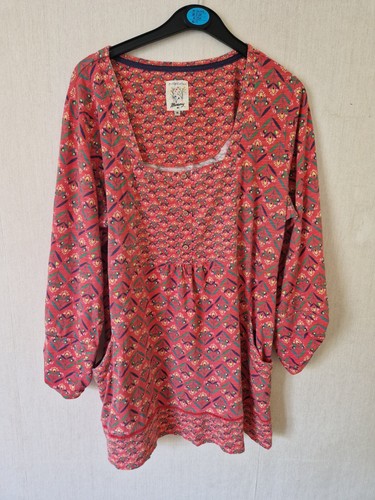 Mantaray cotton tunic - mantaray, top