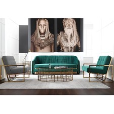Stainless steel couch