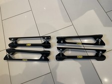 Pair of OMP Seat bracket spacers. HC/858. Allows multi-adjustable height & angle