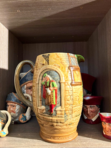 Ceramic jug merry wife - ceramic, of