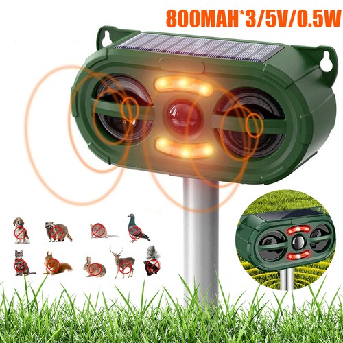 Solar ultrasonic repeller - solar,